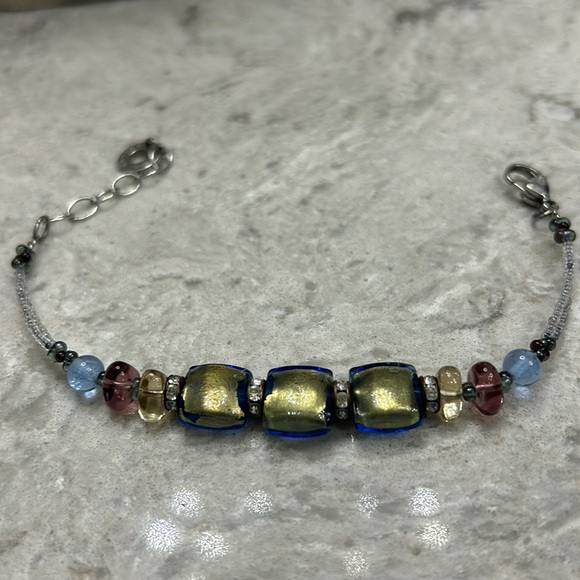 Antica Murrina Murano Glass Bead Bracelet - Picture 2 of 5
